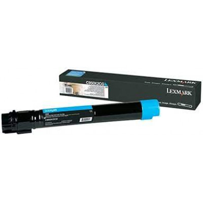 Lexmark C950X2CG Cyan Original Toner Cartridge (22000 Pages) for Lexmark C950de